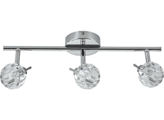 Listwa BOMBOLA 3x40W G9 chrom bez żarówek CANDELLUX