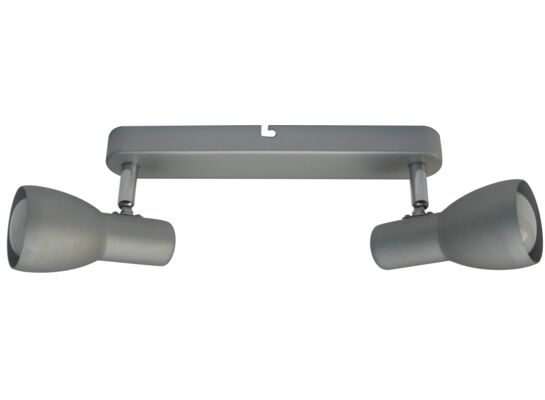 Listwa PICARDO 2x40W E14 szaro-srebrny CANDELLUX