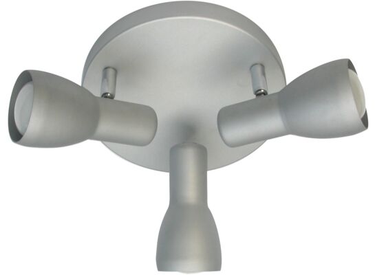 Plafon PICARDO 3x40W E14 szaro-srebrny CANDELLUX