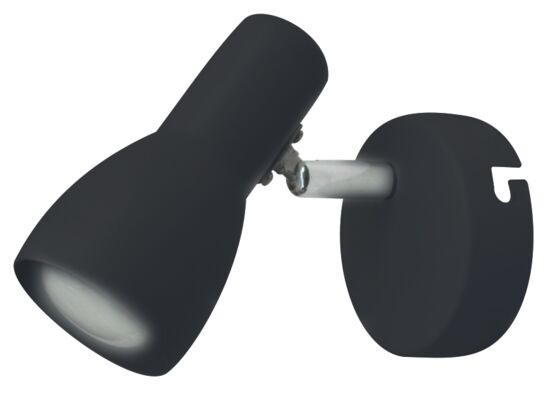 Kinkiet PICARDO 1x40W E14 czarny matowy CANDELLUX