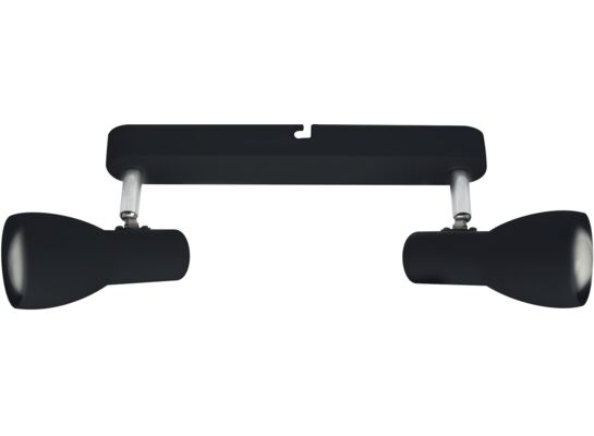 Listwa PICARDO 2x40W E14 czarny matowy CANDELLUX