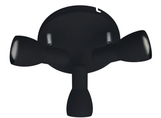 Plafon PICARDO 3x40W E14 czarny matowy CANDELLUX