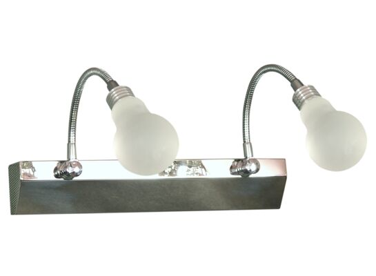 Kinkiet ACRYLIC LED 2x2W LED chrom biały CANDELLUX