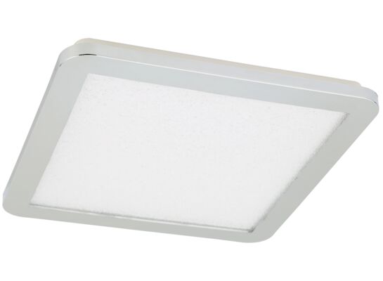 Plafon NEXIT 30x30 18W LED IP44 chrom+granila 3000K CANDELLUX