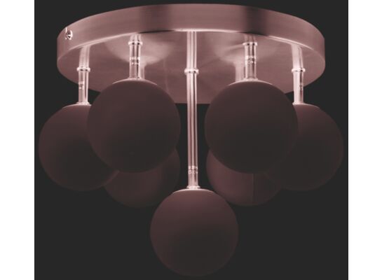 Plafon ETIUDA 7xG9/40W 230V nikiel mat CANDELLUX