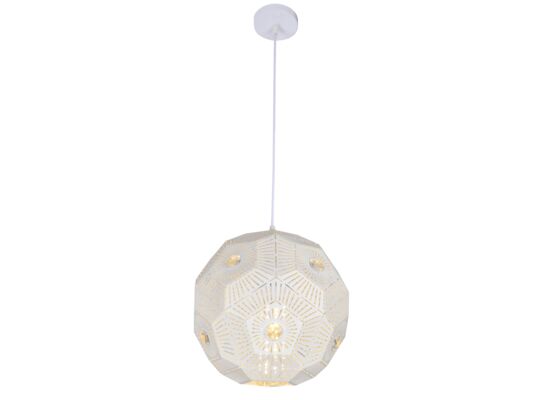 Lampa wisząca EUPHORIA 30 1x40W E27 biały CANDELLUX