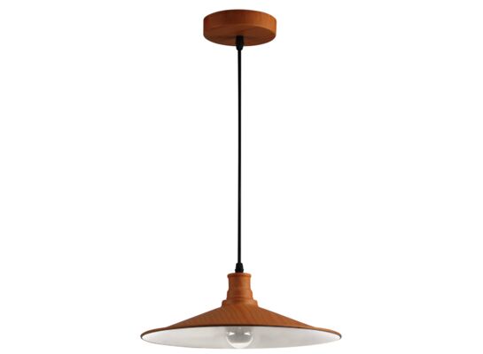 Lampa wisząca BARN 36 talerzowy 1x60W E27 brązowy CANDELLUX