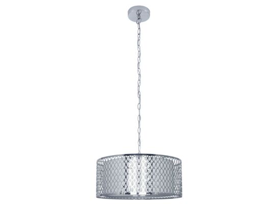 Lampa wisząca BRONZO 38 1x60W E27 chromowy CANDELLUX