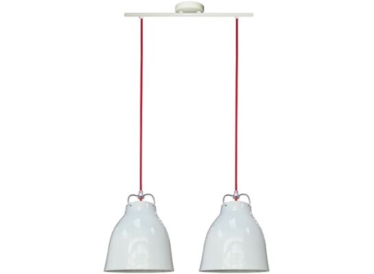 Lampa PENSILVANIA 20 2x60W E27 biały CANDELLUX