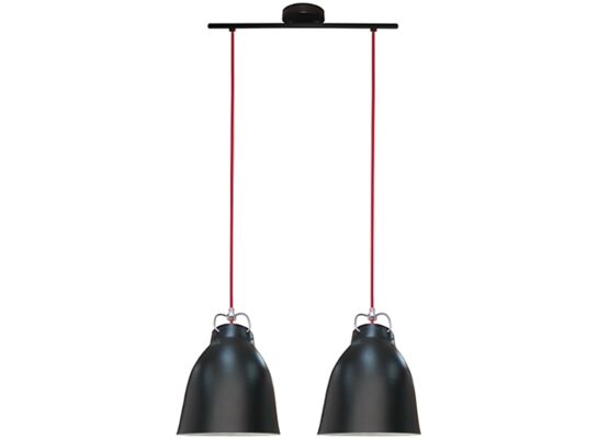 Lampa PENSILVANIA 20 2x60W E27 czarny matowy CANDELLUX