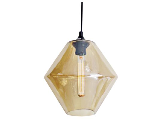 Lampa wisząca BREMEN 20 1x60W E27 klosz dymiony+żarówka CANDELLUX