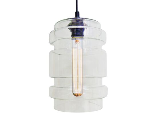 Lampa wisząca DECORADO 18 1x60W E27 klosz bezbarwny+żarówka CANDELLUX