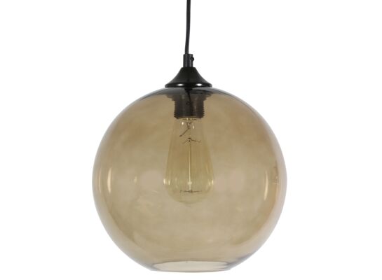Lampa wisząca EDISON 25 1x60W E27 brązowy+żarówka CANDELLUX