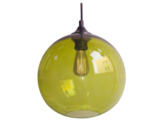 Lampa wisząca EDISON 25 1x60W E27 zielony+żarówka CANDELLUX