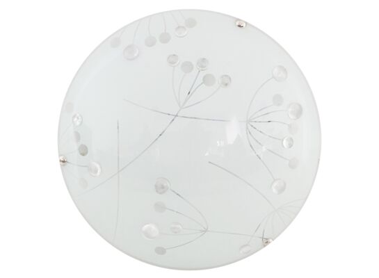 Plafon FLORAL 30 1x10W LED 6500K transparentny CANDELLUX