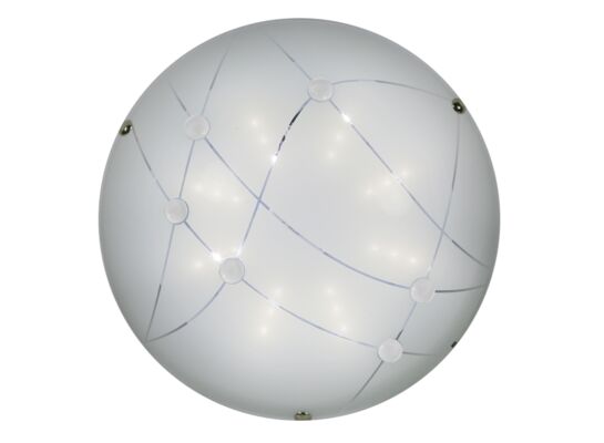 Plafon DUCA 30 1x10W LED 6500K bezbarwny CANDELLUX