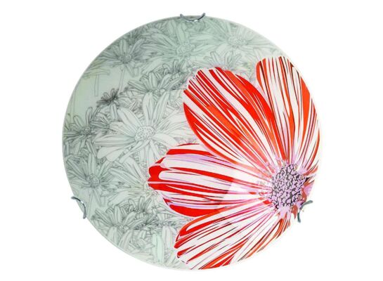 Plafon SPRING 30 1x60W E27 czerwony CANDELLUX