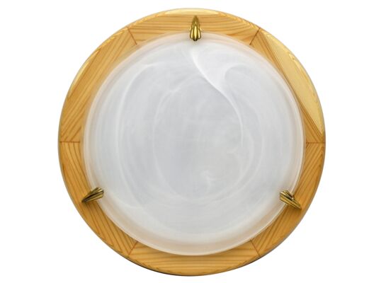Plafon DUNA 30 sosna ALABASTER 1x60W CANDELLUX