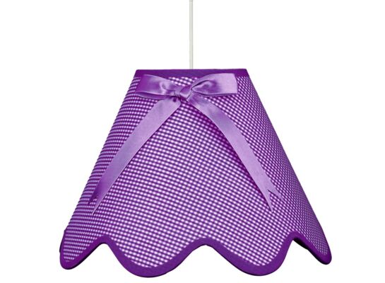 Lampa wisząca LOLA 1x60W E27 fiolet CANDELLUX
