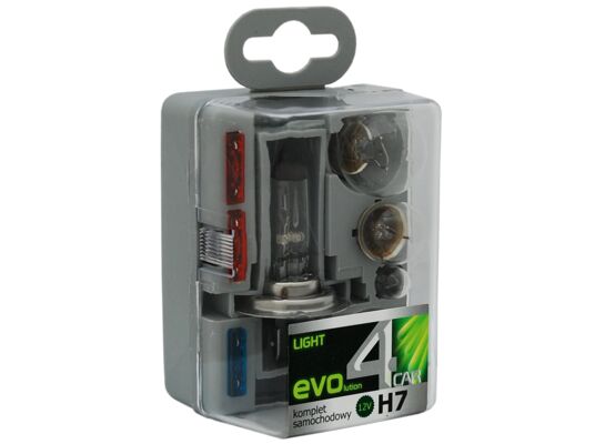 Zestaw żarówek zapasowych H7 12V 8-elementowy 4CAR
