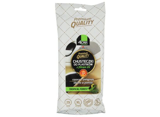 Chusteczki do plastiku 4CAR PREMIUM QUALITY