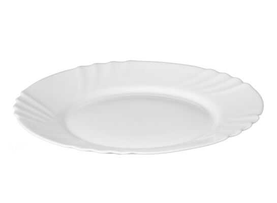 Talerz płaski BIANCO 25 cm biały