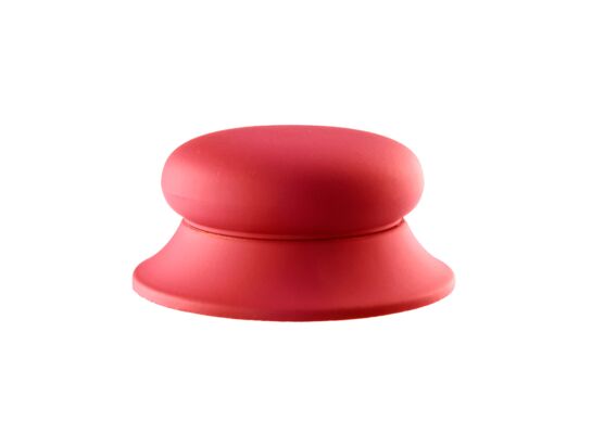 Silikonowy uchwyt do pokrywy szklanej czerwony