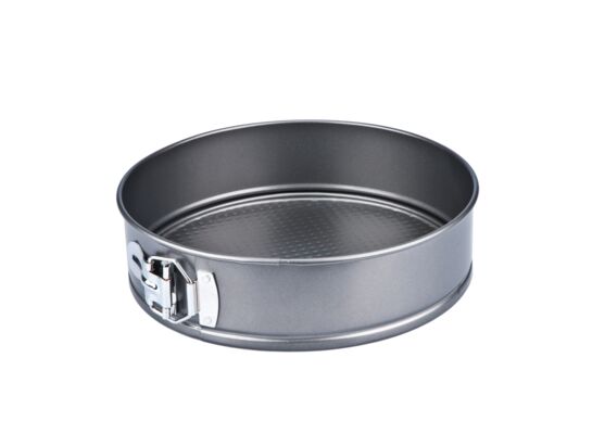 Tortownica nieprzywieralna SILVER 24 cm szary