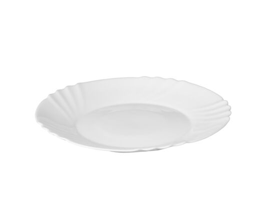 Talerz deserowy BIANCO 20 cm biały
