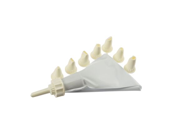 Rękaw do dekorowania ciast beżowy