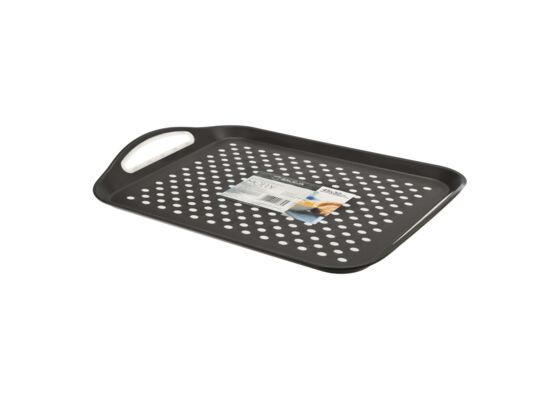 Taca prostokątna MOLLY 45 x 32 cm brązowy