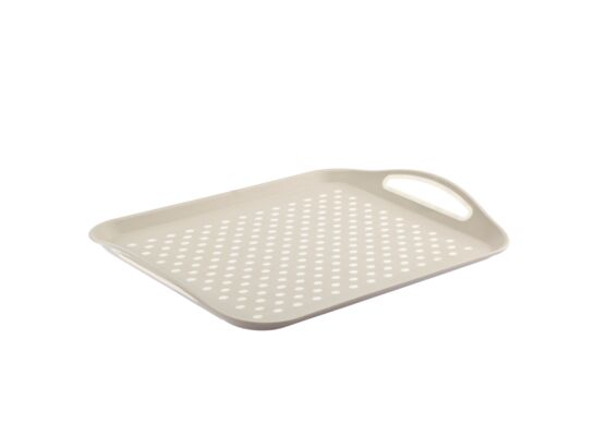 Taca prostokątna MOLLY 45 x 32 cm beżowy