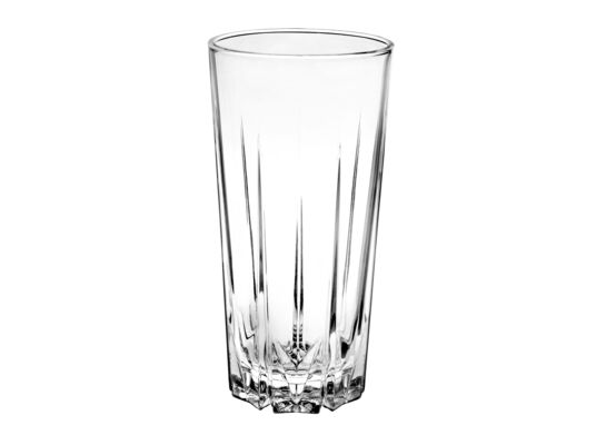Szklanka wysoka KARAT 330 ml komplet: 6 sztuk transparentny