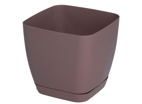 Doniczka TOSCANA 17 cm kwadratowa róża wintage