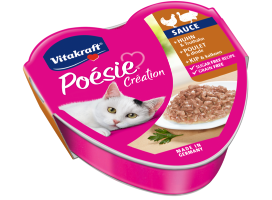 Karma dla kotów Poesie kurczak/indyk 85 g Vitakraft