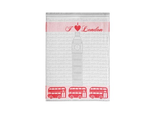 Ściereczka kuchenna I Love London 70 x 50 Czerwony Bawełna TEXPOL