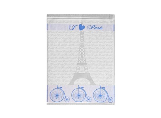 Ściereczka kuchenna I Love Paris 70 x 50 Niebieski Bawełna TEXPOL