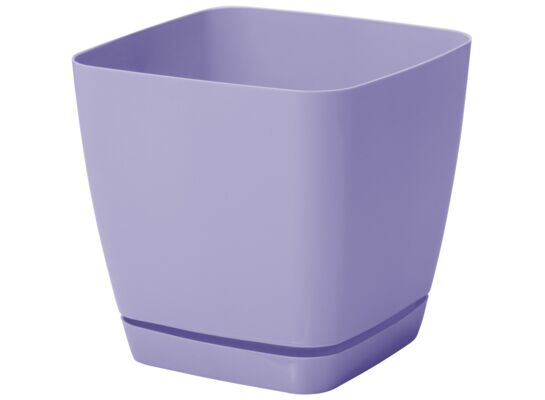 Doniczka TOSCANA 19 cm kwadratowa lila