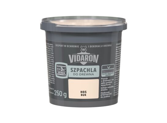 Szpachla do drewna Buk 0,25 kg VIDARON