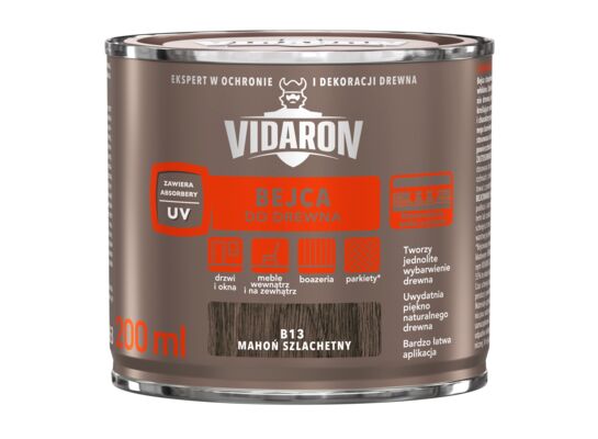 Bejca do drewna Mahoń Szlachetny B13 0,2 l VIDARON