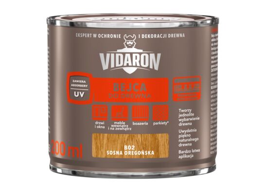 Bejca do drewna Sosna Oregońska B02 0,2 l VIDARON