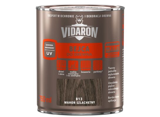 Bejca do drewna Mahoń Szlachetny B13 0,75 l VIDARON