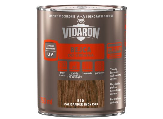 Bejca do drewna Palisander Indyjski B10 0,75 l VIDARON