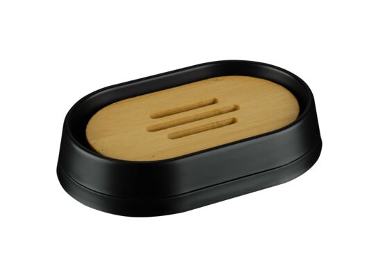 Mydelniczka ESPINO czarna z bambusem