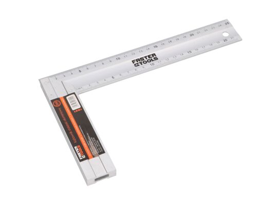Kątownik aluminiowy 250 mm FASTER TOOLS