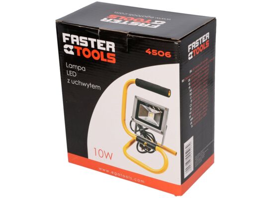 Lampa LED z uchwytem 10 W 800 Lm FASTER TOOLS