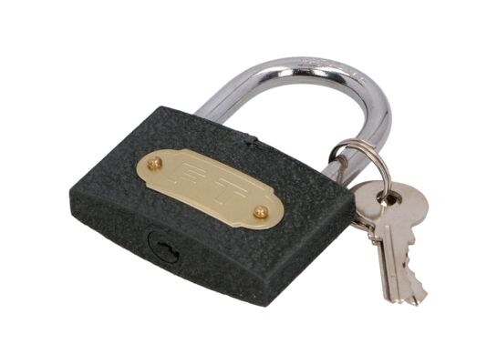 Kłódka żeliwna 50 mm FASTER TOOLS