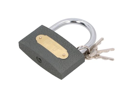 Kłódka żeliwna 75 mm FASTER TOOLS