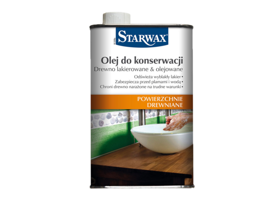 Olej do konserwacji drewna 500 ml