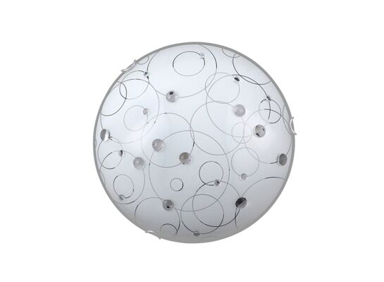 Plafon Jolly E27 1x60 300 mm chrom